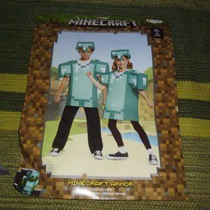 Minecraft Armor Halloween Costume 2pc size 7 8